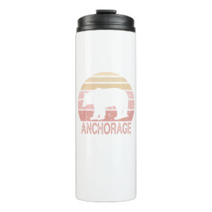 Anchorage Alaska Retro Beer Thermosbeker