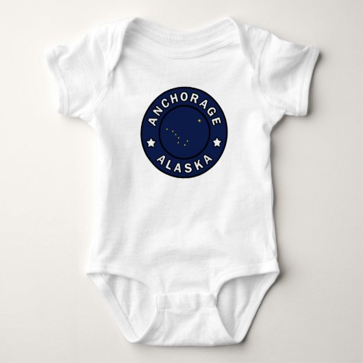 Anchorage Alaska Romper (Voorkant)