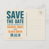 Anchorage, Alaska | Save the date Aankondigingskaart (Achterkant)