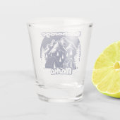 Anchorage Alaska Shot Glas (Achterkant)