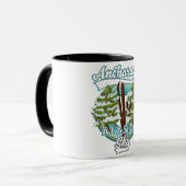 Anchorage Alaska Ski logo Mok (Voorkant links)