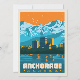 Anchorage, Alaska   Sla de datum op - Foto Save The Date