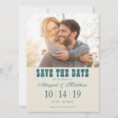 Anchorage, Alaska | Sla de datum op - Foto Save The Date (Achterkant)