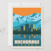 Anchorage, Alaska | Sla de datum op - Foto Save The Date (Voorkant)