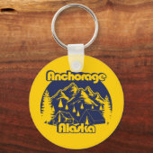 Anchorage Alaska Sleutelhanger (Voorkant)