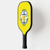 Anchorage (Alaska) Stadsvlag Pickleball Paddle (Links)