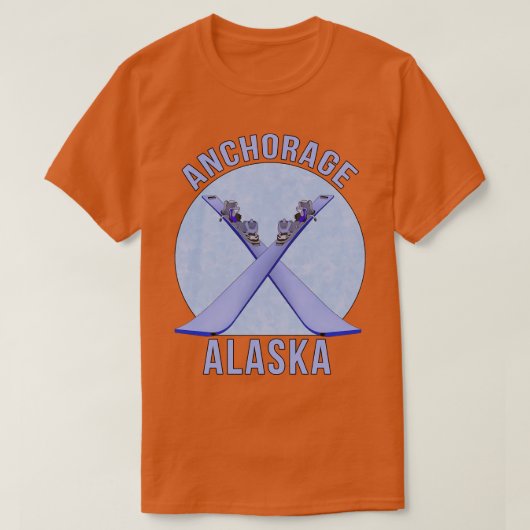 Anchorage Alaska T-shirt (Design voorkant)