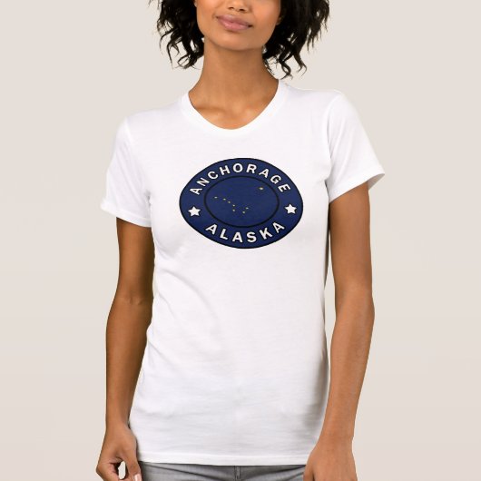 Anchorage Alaska T-shirt (Voorkant)