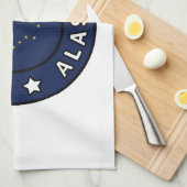 Anchorage Alaska Theedoek (Quarter Fold)