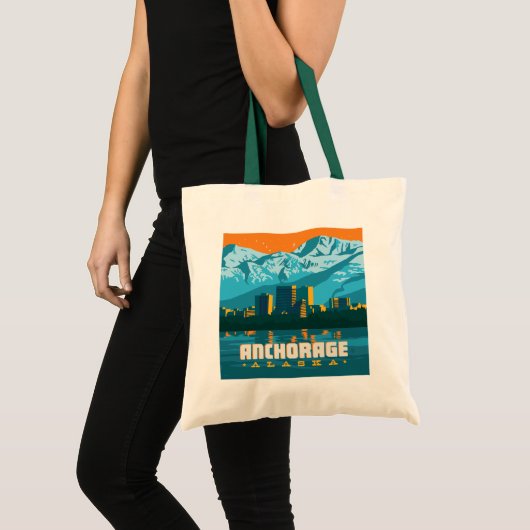 Anchorage, Alaska Tote Bag (Voorkant (product))