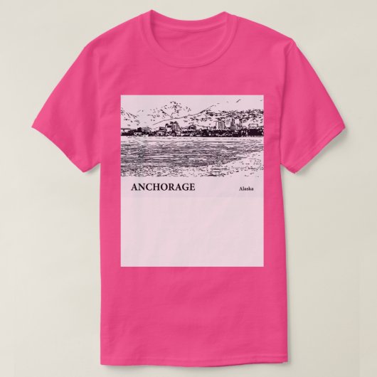 Anchorage Alaska TShirt 3 (Design voorkant)