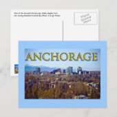 Anchorage, Alaska, VS Briefkaart (Voorkant / Achterkant)