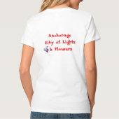 Anchorage City of Lights and Flowers T-shirt (Achterkant)