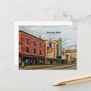 Anchorage Cityscape Briefkaart