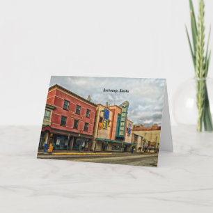 Anchorage Cityscape Kaart