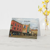 Anchorage stadsgezicht kaart (Gele Bloem)