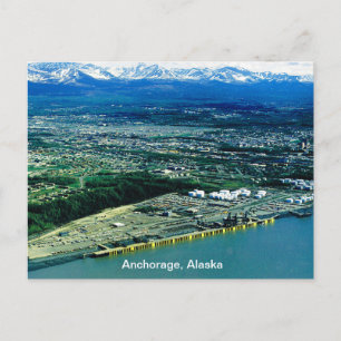 Anchorage, Uitzicht Alaska Briefkaart