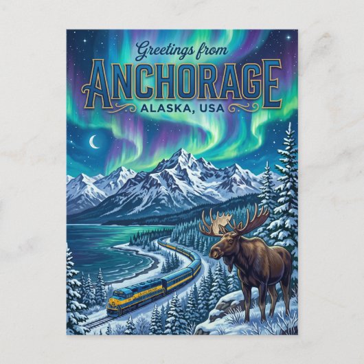 Anchorage VS Briefkaart (Voorkant)