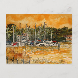 Anchorage Yacht Basin Marina Melbourne Florida Briefkaart