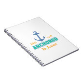 Anchored in Christ Notebook with Hebrews 6:19 Notitieboek (Rechterzijde)