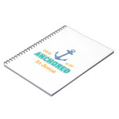 Anchored in Christ Notebook with Hebrews 6:19 Notitieboek (Linkerzijde)