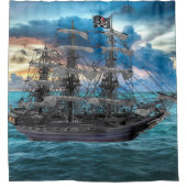 ANCHORED PIRATE SHIP OP SUNSET DOUCHEGORDIJN (Voorkant)