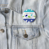 Anchors-a-Whale Ronde Button 5,7 Cm (In situ)
