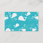 Anchors-a-Whale Visitekaartje (Achterkant)