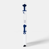 Anchors Ahoy Nautical Case-Mate iPhone Case (Achterkant / Links)