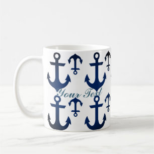 Anchors Ahoy Nautical Koffiemok