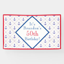 Anchors Away 50th Birthday Party Spandoek