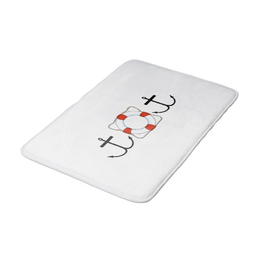 Anchors Away Bath Mat (Gekanteld)