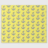 Anchors Away Cadeaupapier (Vlak)