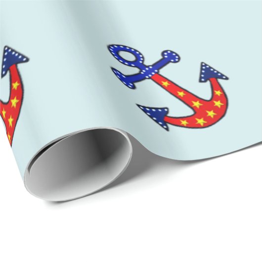 Anchors Away Cadeaupapier (Rol Hoek)