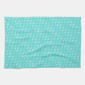 Anchors Away Kitchen Towel in Seafoam Theedoek (Horizontaal)