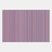 Anchors Away Nautical 3 Piece Set Red White Inpakpapier Vel (Voorkant 2)