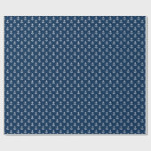Anchors Away Nautical Personalize Cadeaupapier (Vlak)
