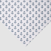 Anchors Away Nautical Personalize Tissuepapier (Detail)