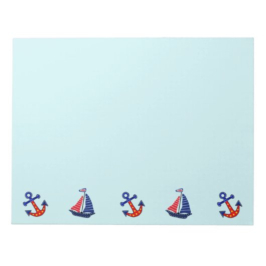 Anchors Away Notitieblok (Voorkant)