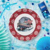 Anchors Away Papieren Bordje (Feest)