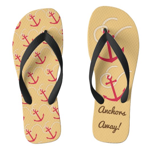Anchors Away Teenslippers (Voetbed)