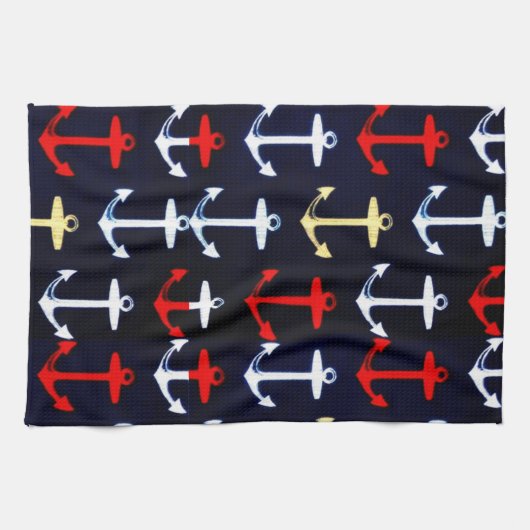 Anchors Away Theedoek (Horizontaal)