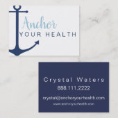 Anchors Away Visitekaartje (Voorkant / Achterkant)