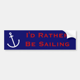Anchors Aweigh Bumpersticker