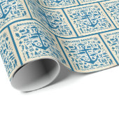 Anchors Aweigh. Cadeaupapier (Rol Hoek)