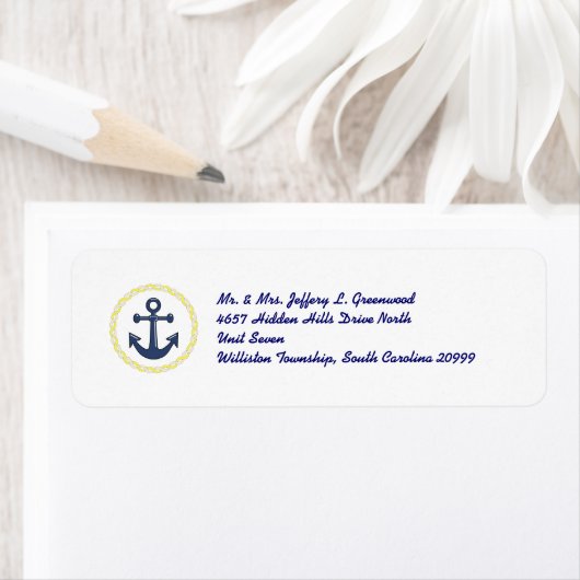 Anchors Aweigh Etiket (Insitu)