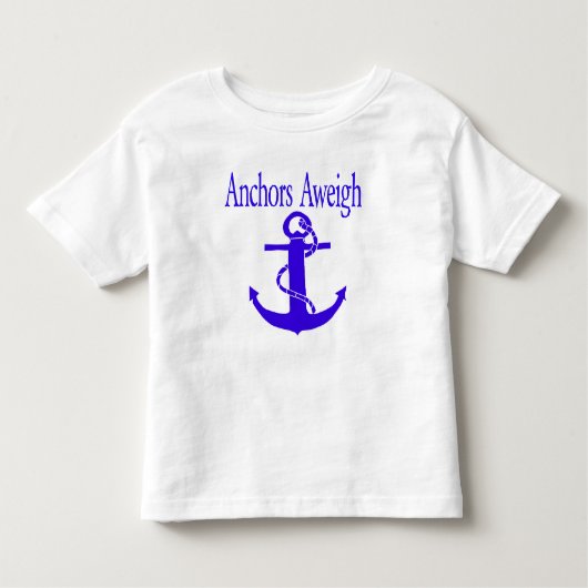 Anchors Aweigh Kinder Shirts (Voorkant)