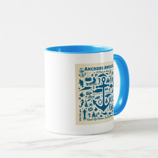 Anchors Aweigh. Mok (Voorkant rechts)