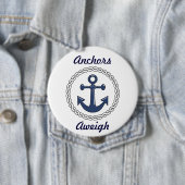 Anchors Aweigh Ronde Button 4,0 Cm (In situ)