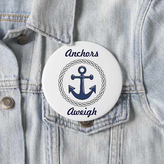Anchors Aweigh Ronde Button 4,0 Cm (In situ)